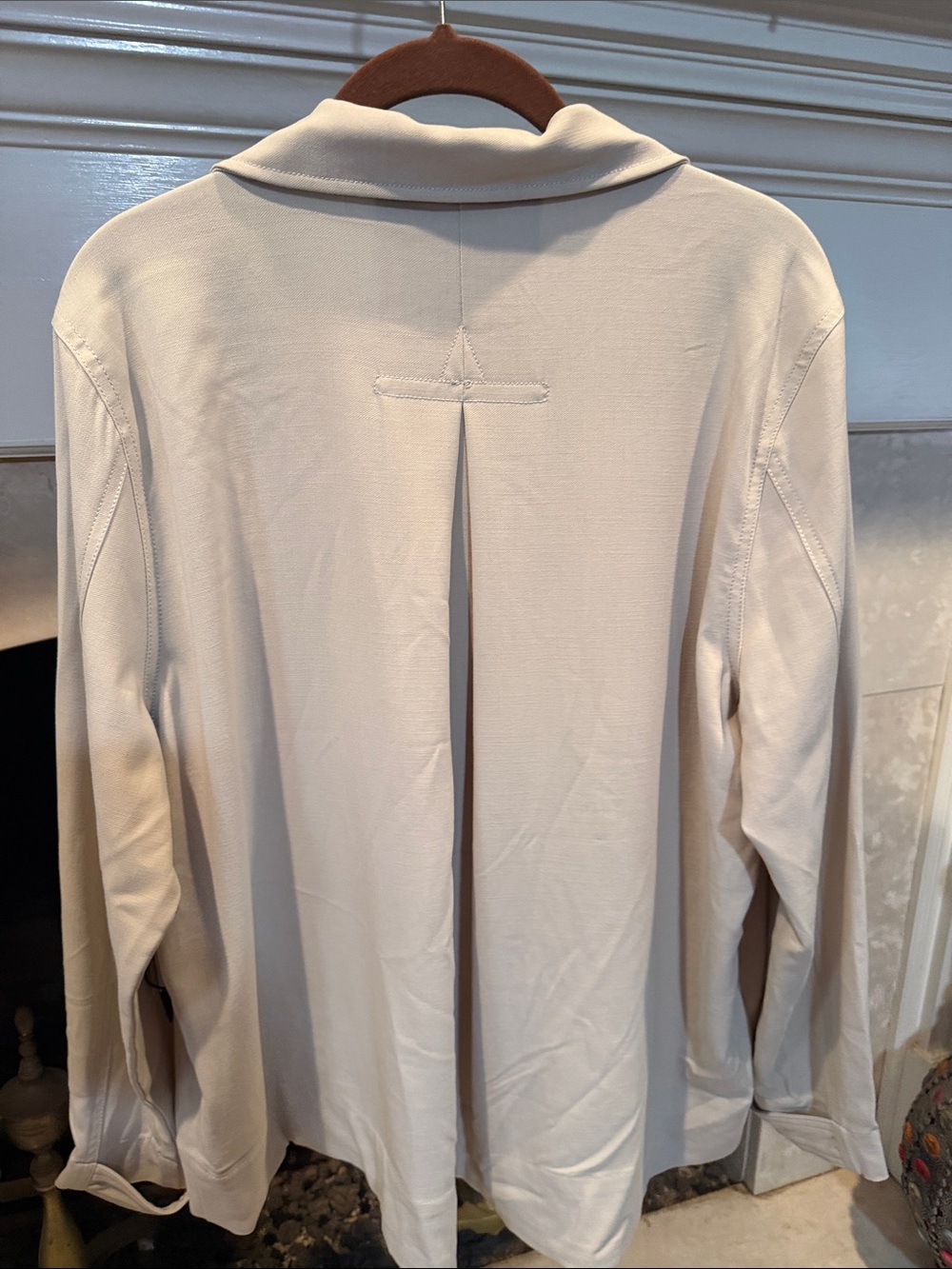 Liverpool Beige Utility Shirt Jacket size Large - Picture 7 of 8